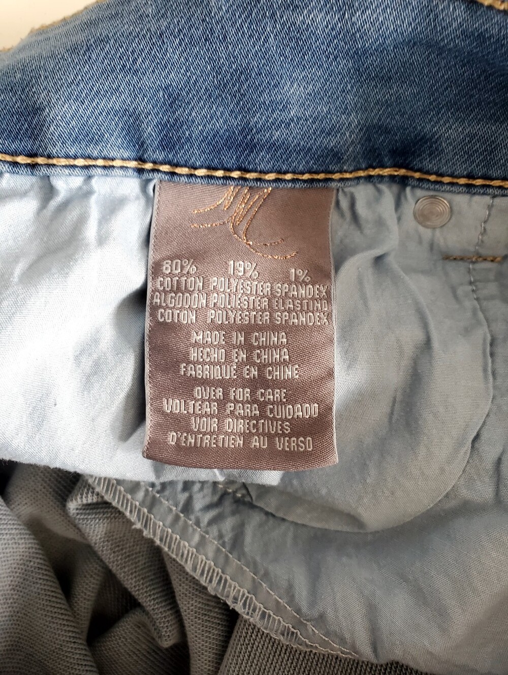 Melissa McCarthy Girlfriend Size 24W Light Wash - Picture 6 of 7